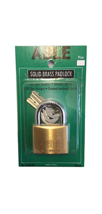 Brass and Laminated locks